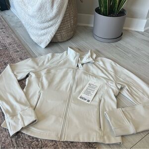 Lululemon Nulu Cropped Define Jacket - Bone